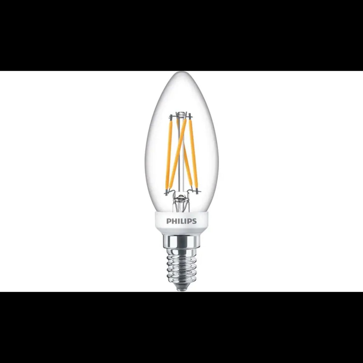 Philips LEDClassic Filament 25W kerte E14 varm hvid klar dæmpbar 1 stk - 8718699645908