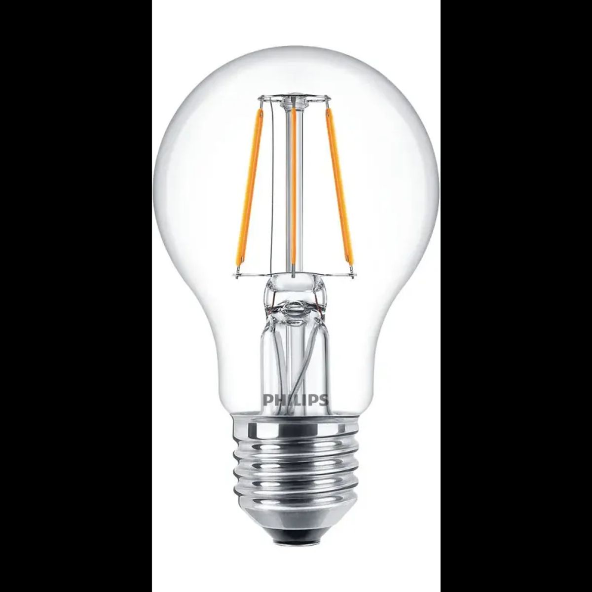 Philips LEDClassic Filament 40W E27 varm hvid klar ikke dæmpbar 2-stk - 8718699664640