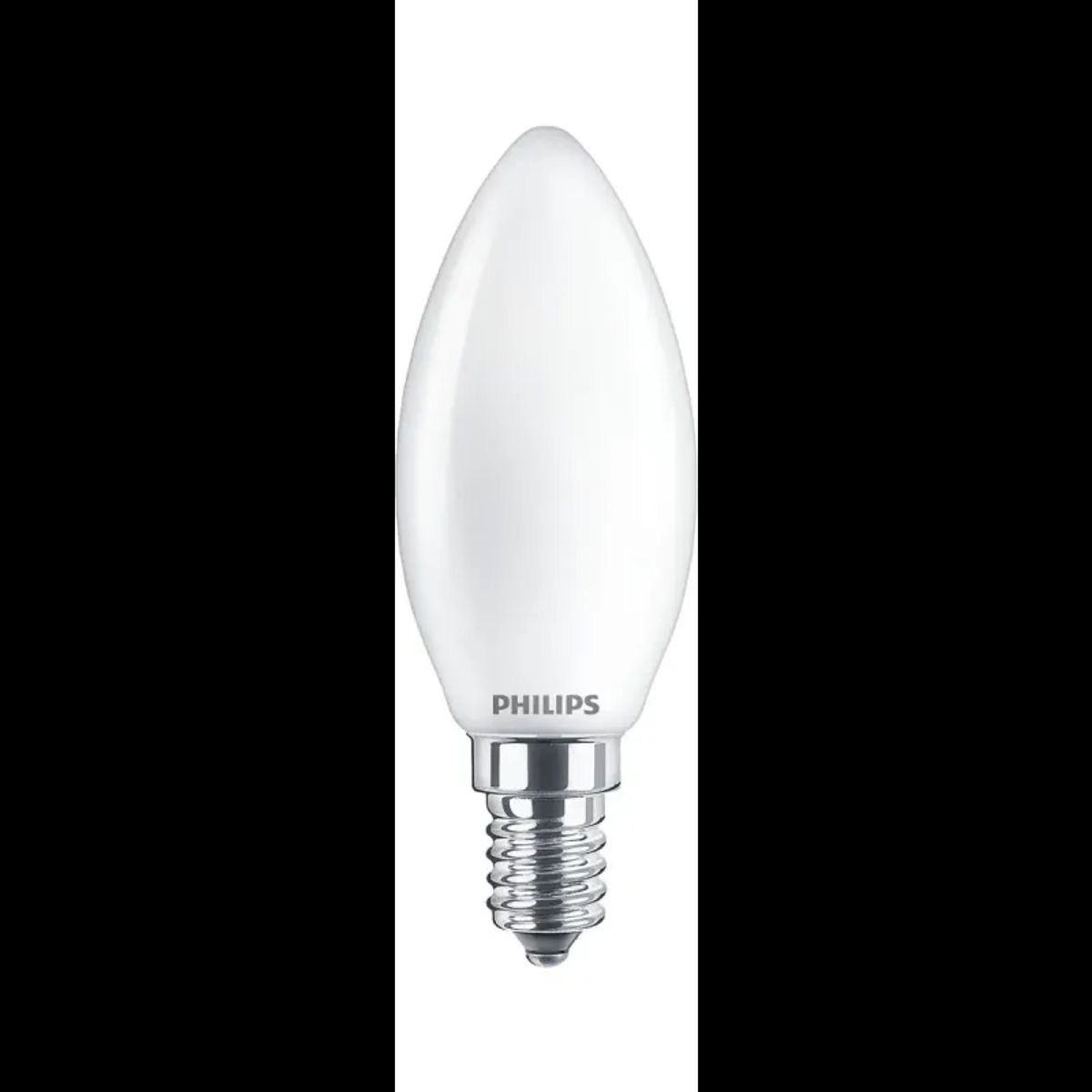 Philips LEDClassic Kerte 40W E14 varm hvid mat ikke dæmpbar 2-stk - 8718699664848