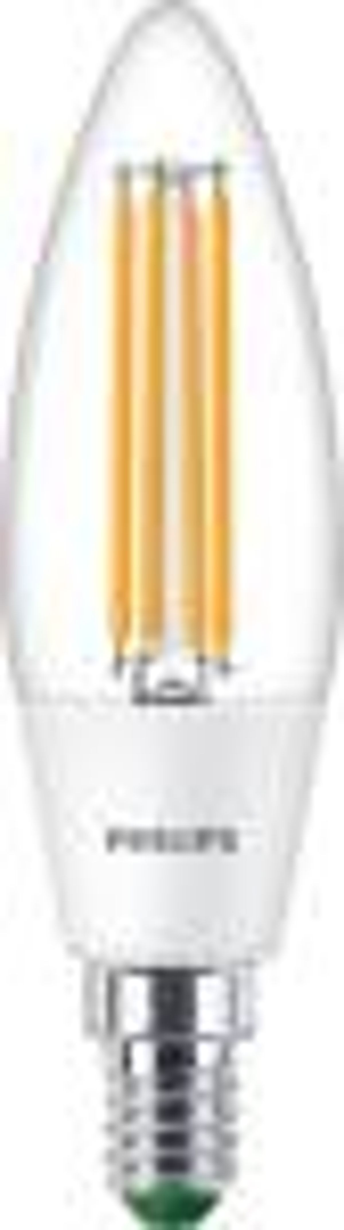 Philips master ultra efficient led kerte 2,3w (40w) e14 b35 840 klar