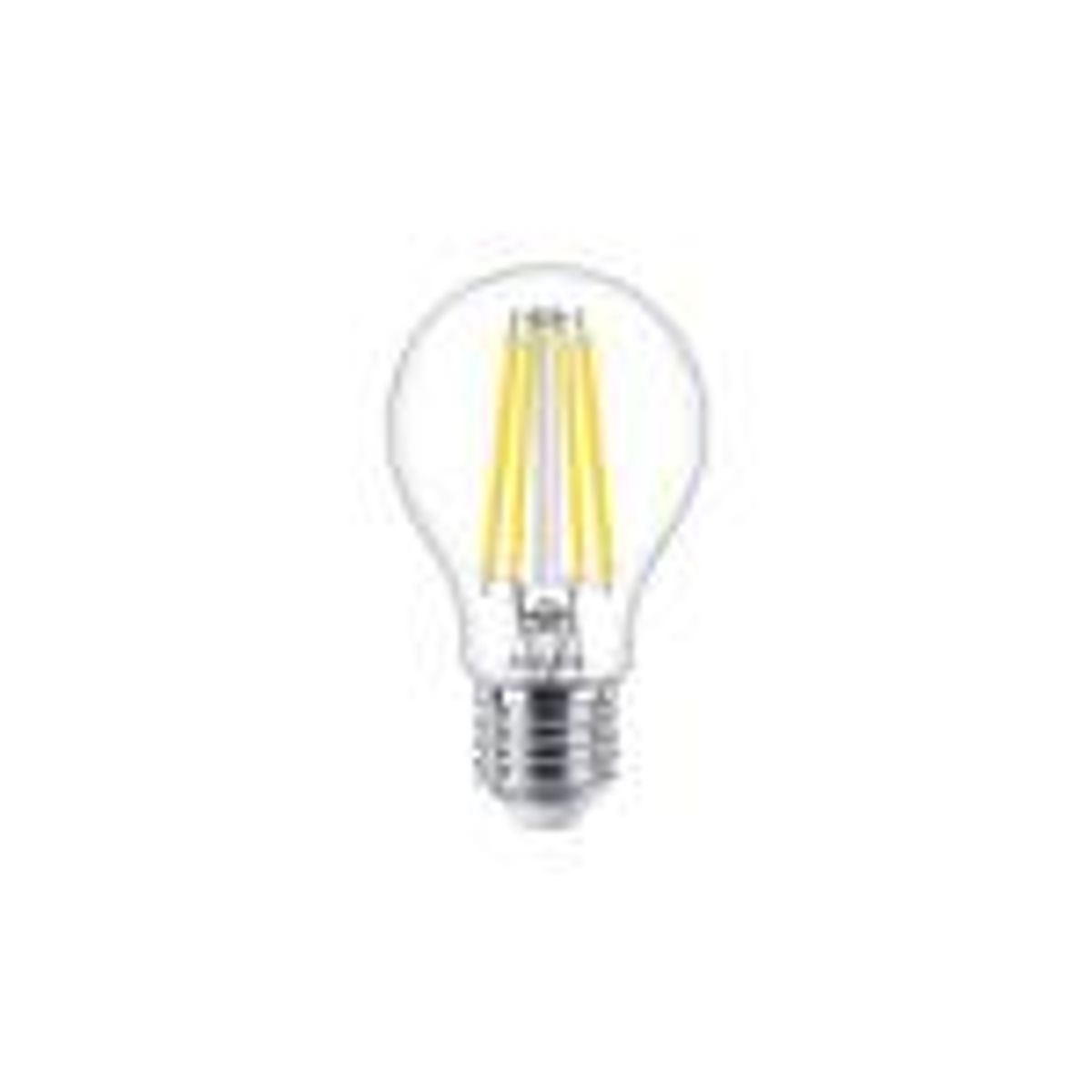 Philips master value led standard dæmpbar 7,8w (75w) e27 927 a60 klar glas