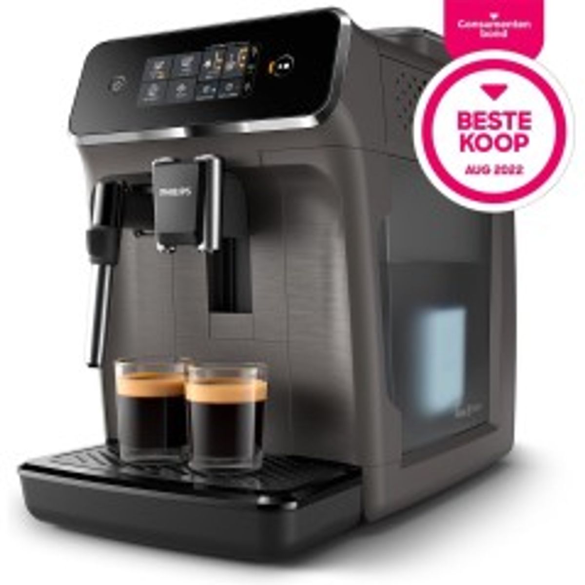 Philips Series 2200 EP2224 Automatisk kaffemaskine Kashmirgrå