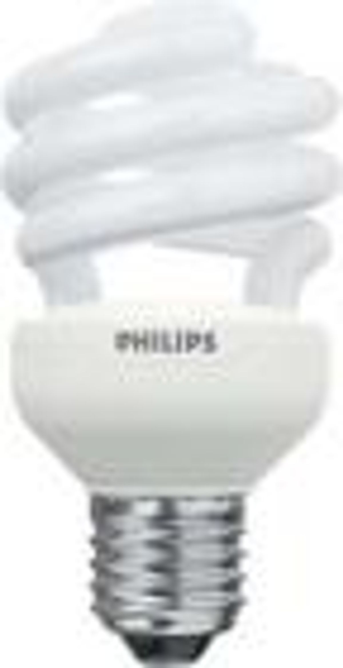 PHILIPS TORNADO 8 ÅR 15W E27 LAVENERGILAMPE