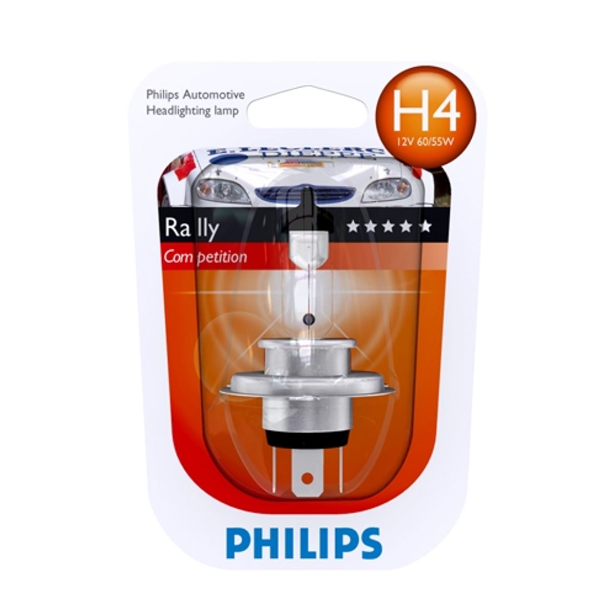 Phillips H4 RALLY 12V 100/90W P43T-38