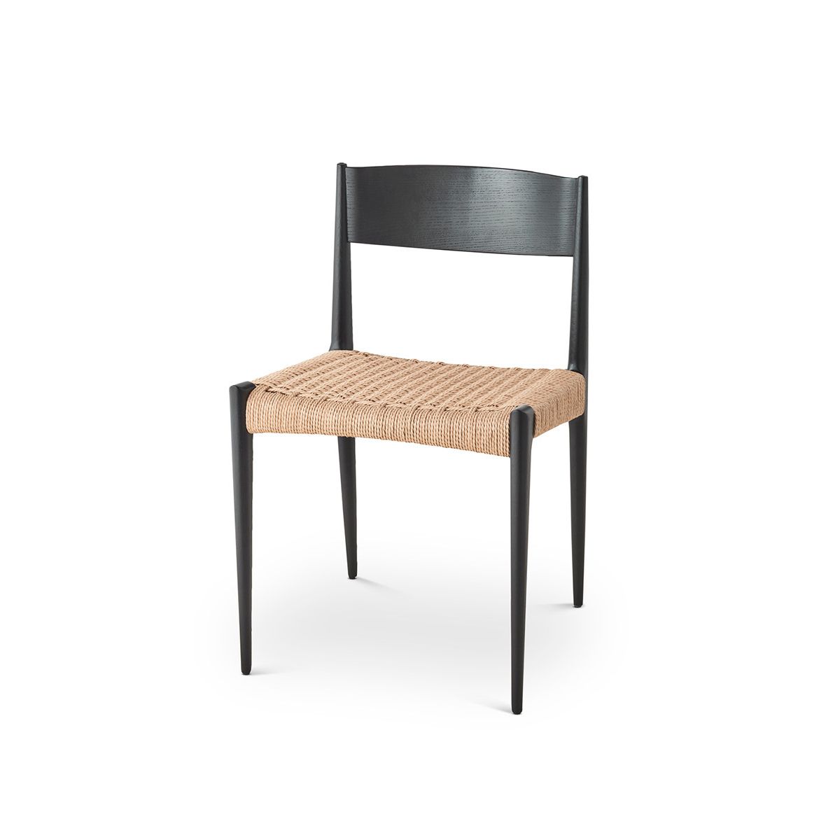 Pia Chair fra DK3 (Sortlakeret eg)