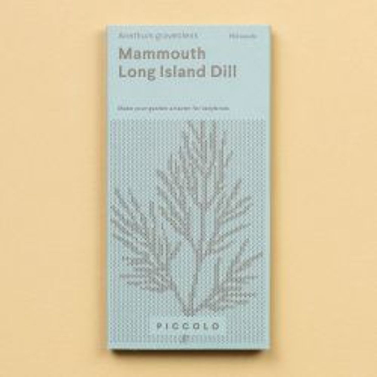 Piccolo Seeds Dill Mammouth Long Island Dill - Frø