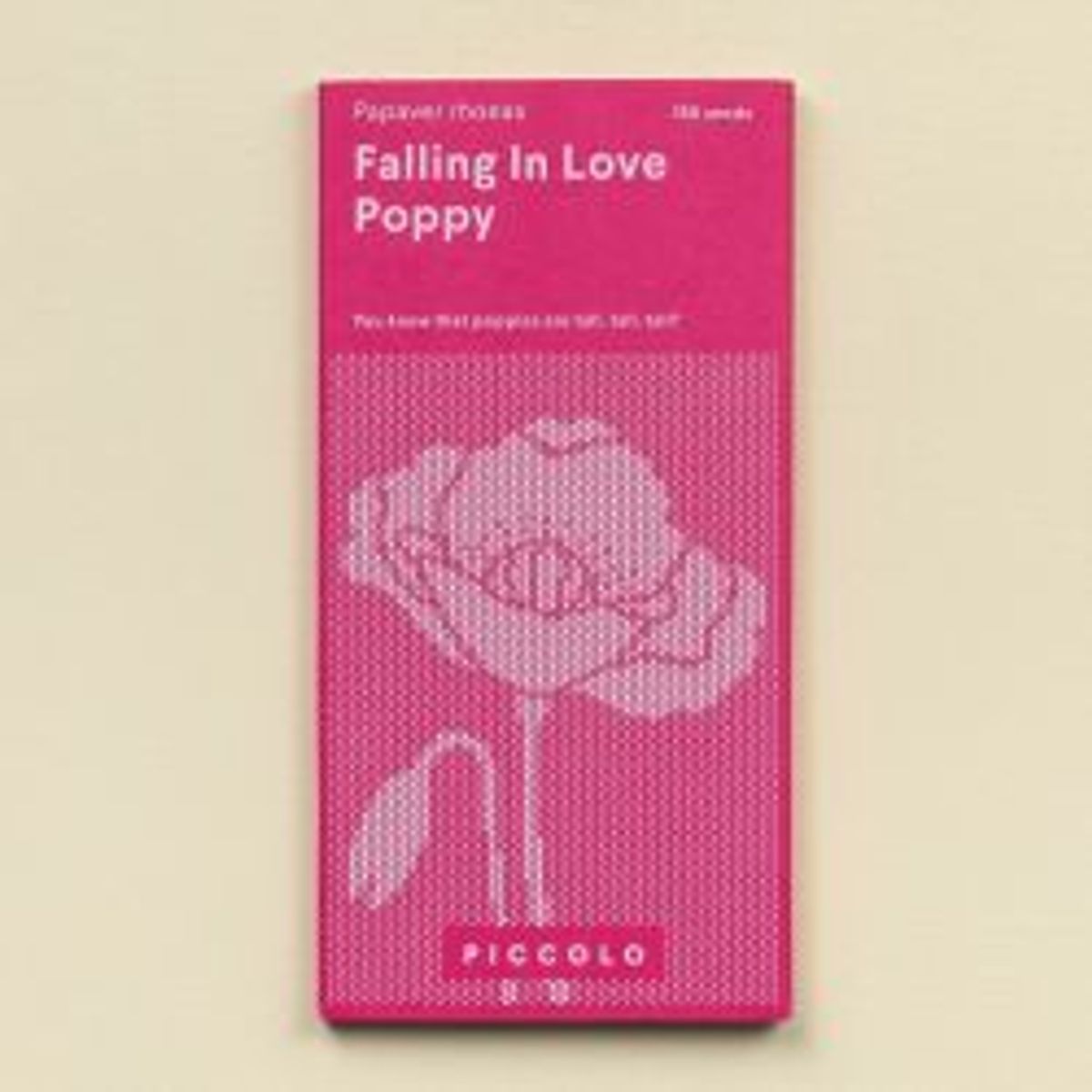 Piccolo Seeds Poppy Falling In Love - Frø