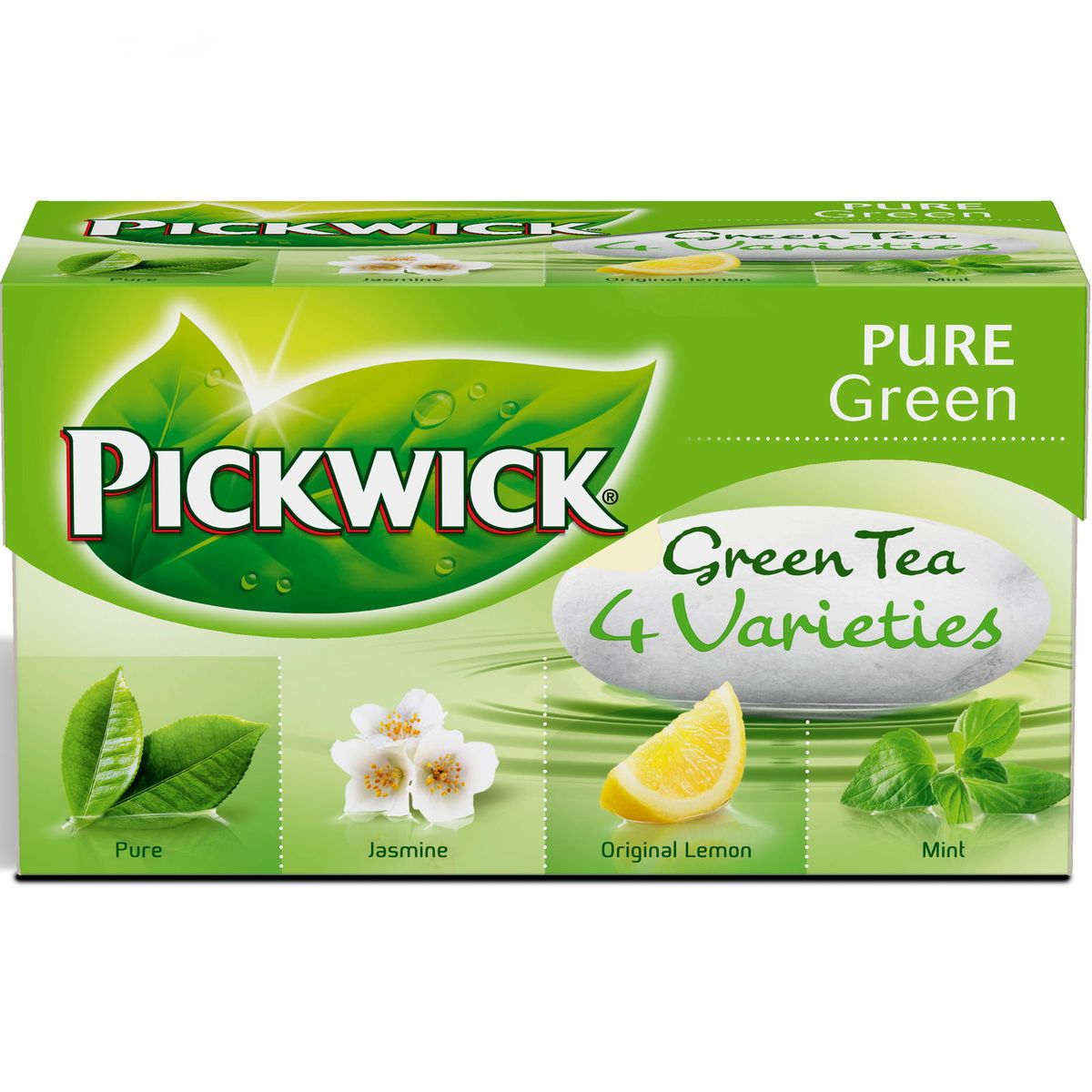 Pickwick te 20 stk Citron, Mint, Jasmin og Pure