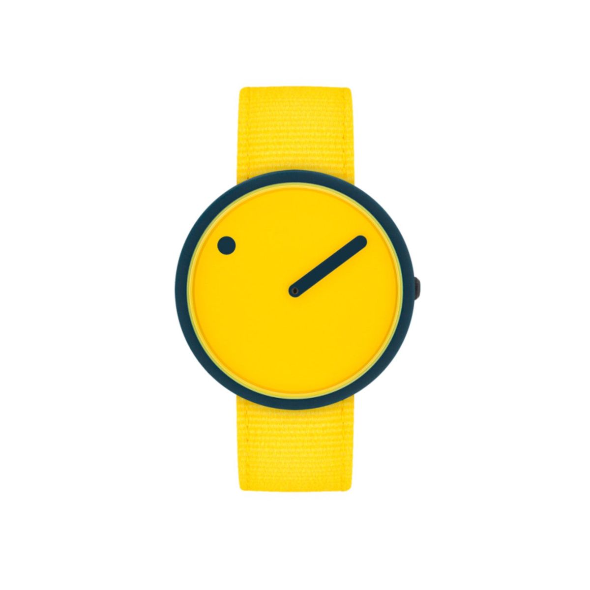 PICTO - Electric yellow, 40 mm Blå PVD