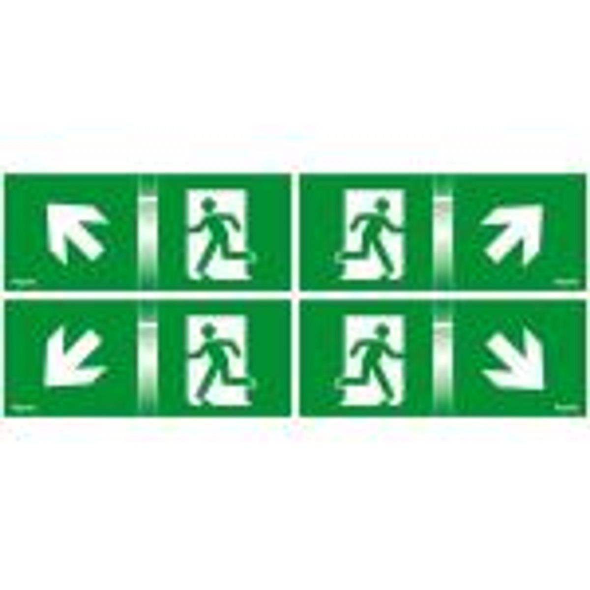 PICTOGRAM SMARTLED 45 °SÆT ISO LÆSBAR 24M