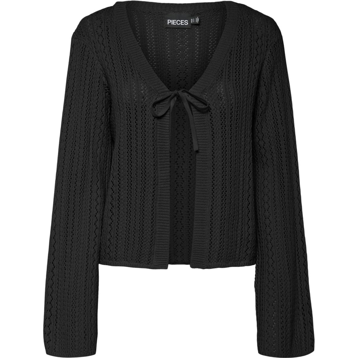 PIECES dame cardigan PCNUKA - Black