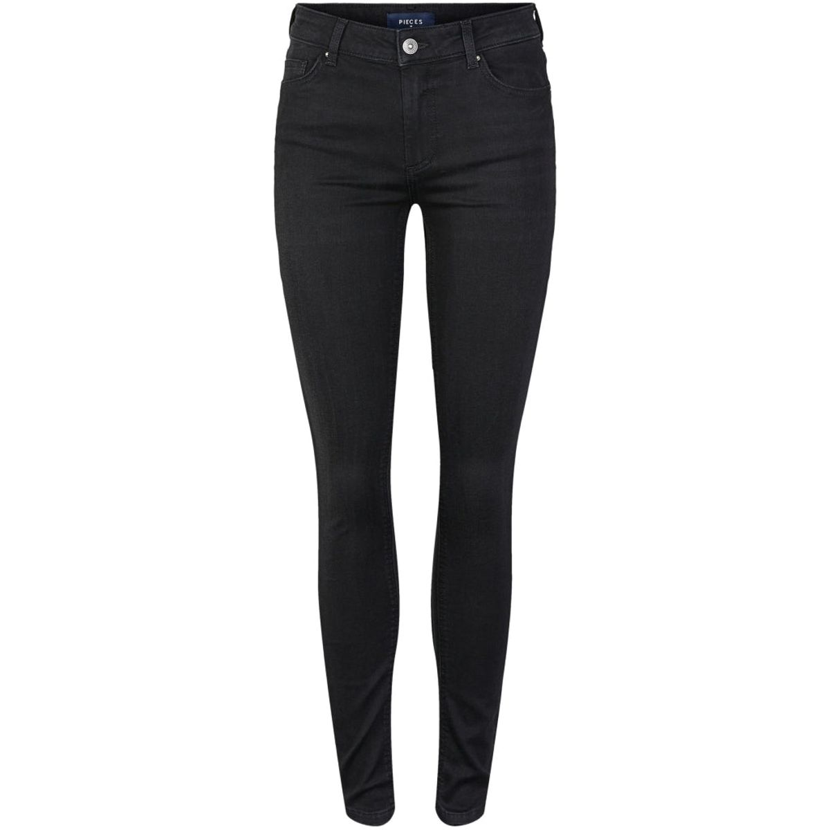 PIECES dame jeans PCDELLY - Black