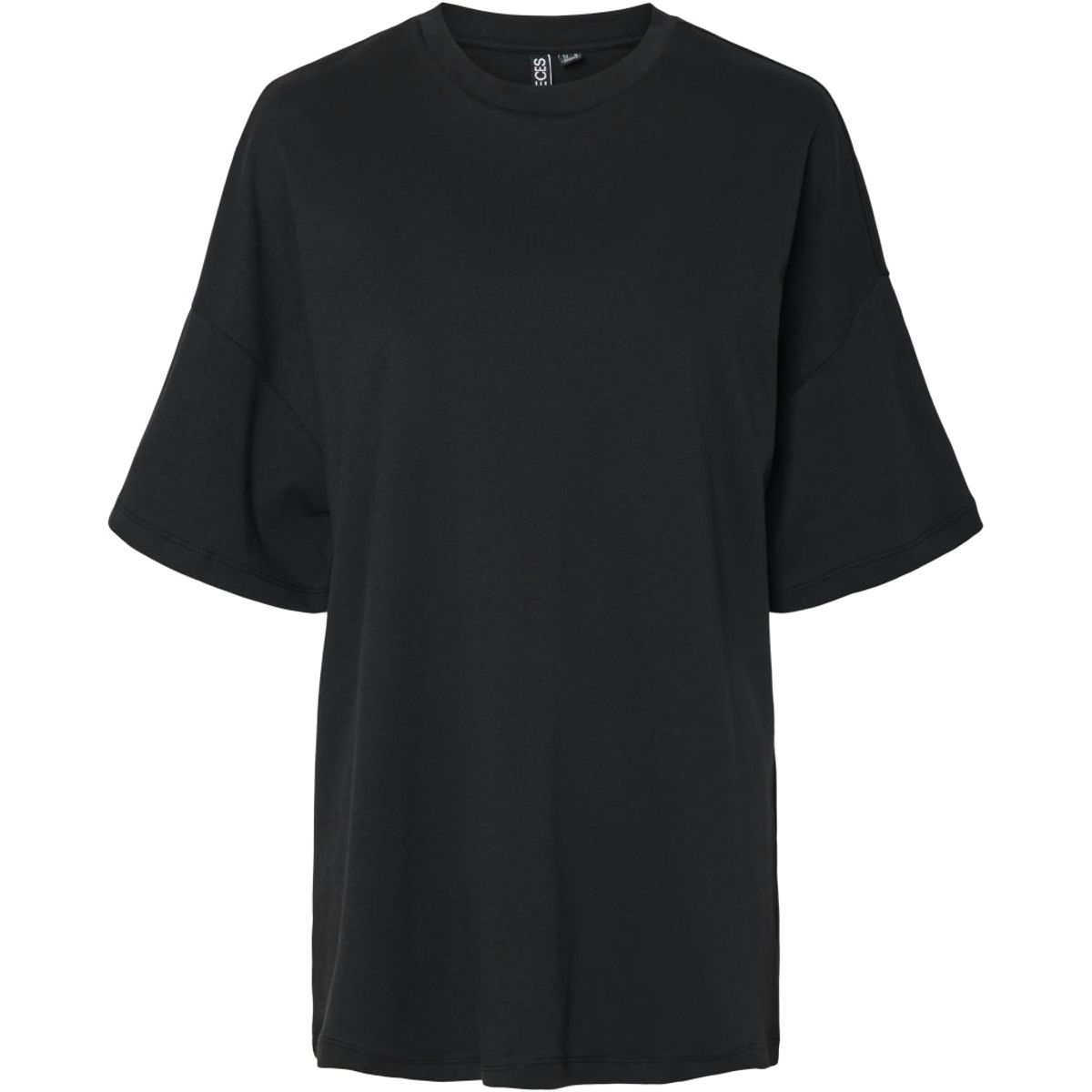 PIECES dame t-shirt PCAUNA - Black