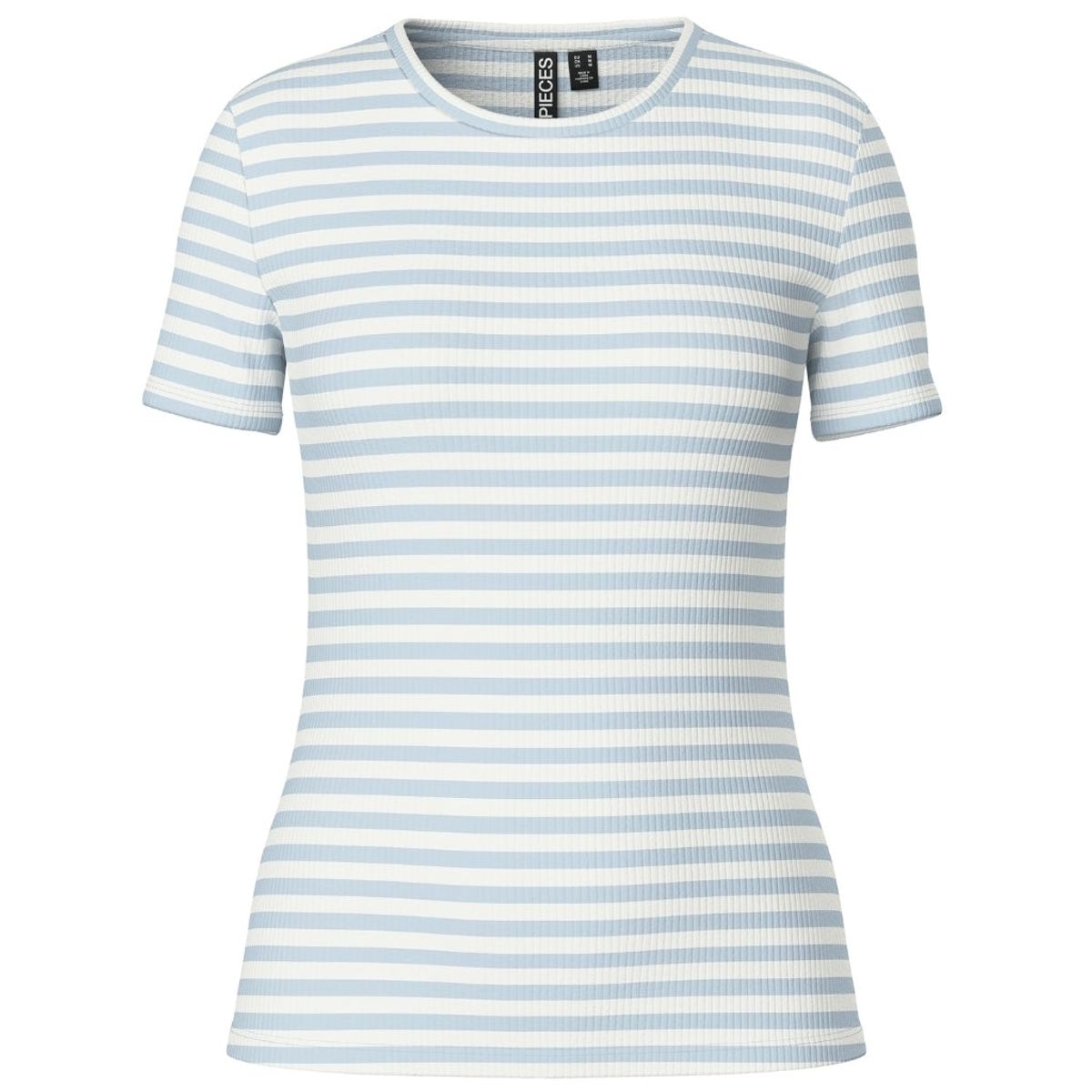 Pieces dame top PCRUKA - Cashmere Blue CLOUD DANCER