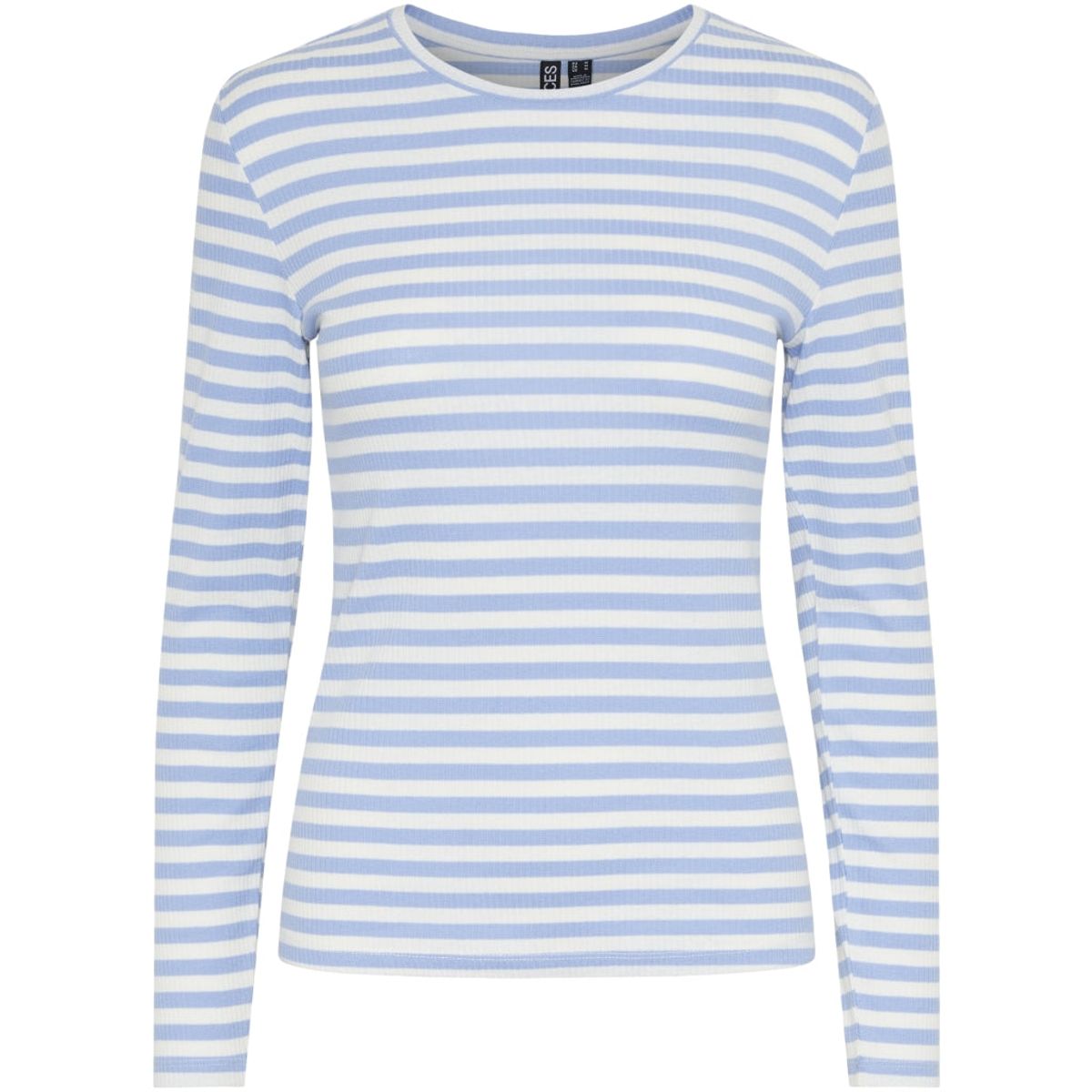 Pieces dame top PCRUKA - Hydrangea Stripes CLOUD DANCER