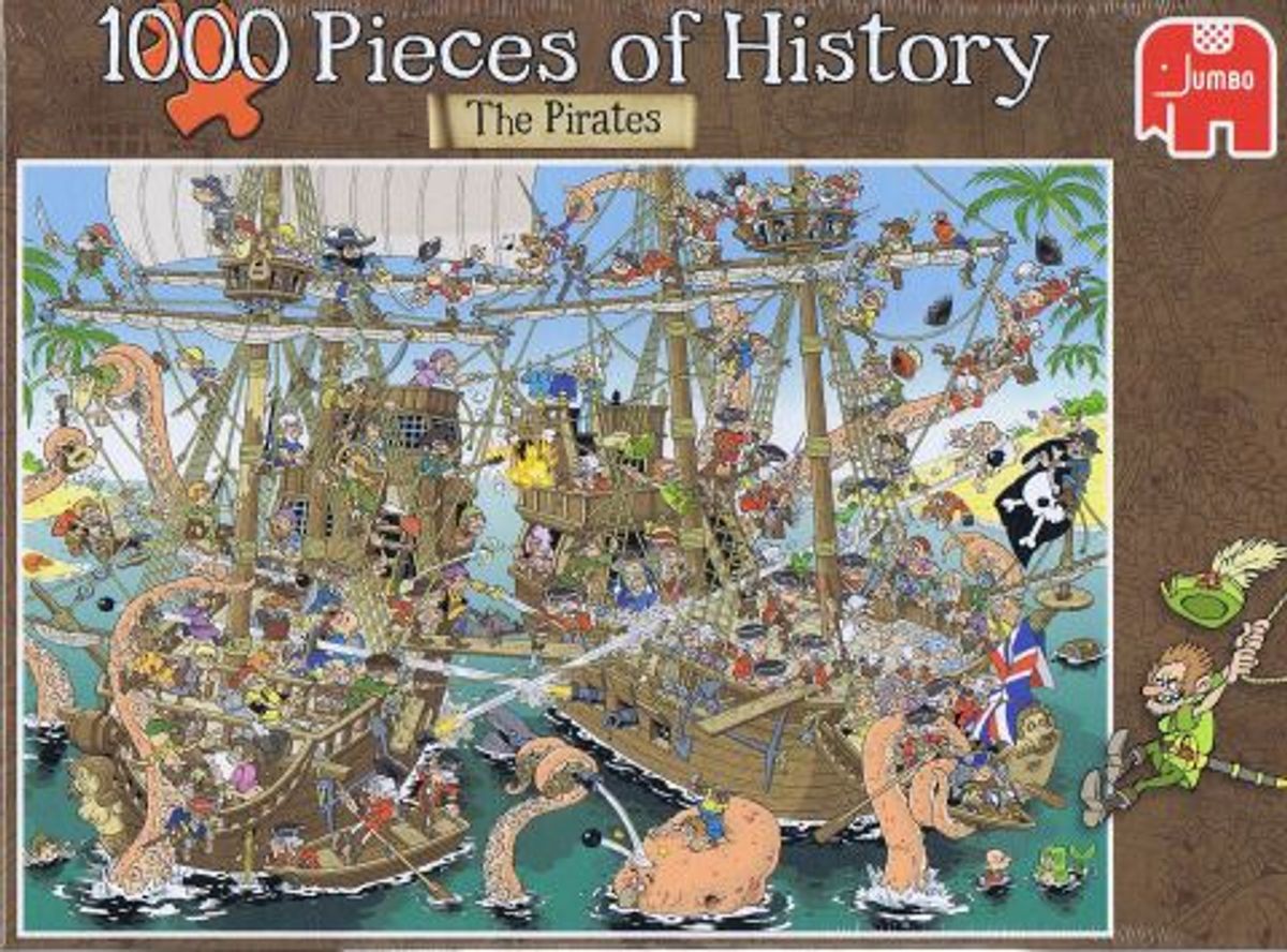 Pieces of History - The Pirates - 1000 brikker