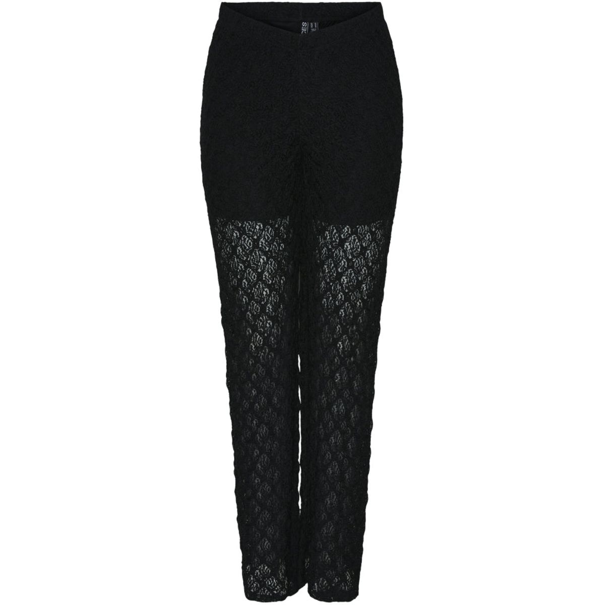 PIECES X DITTE ESTRUP X CILLE FJORD PCGAYA LACE PANTS - Black