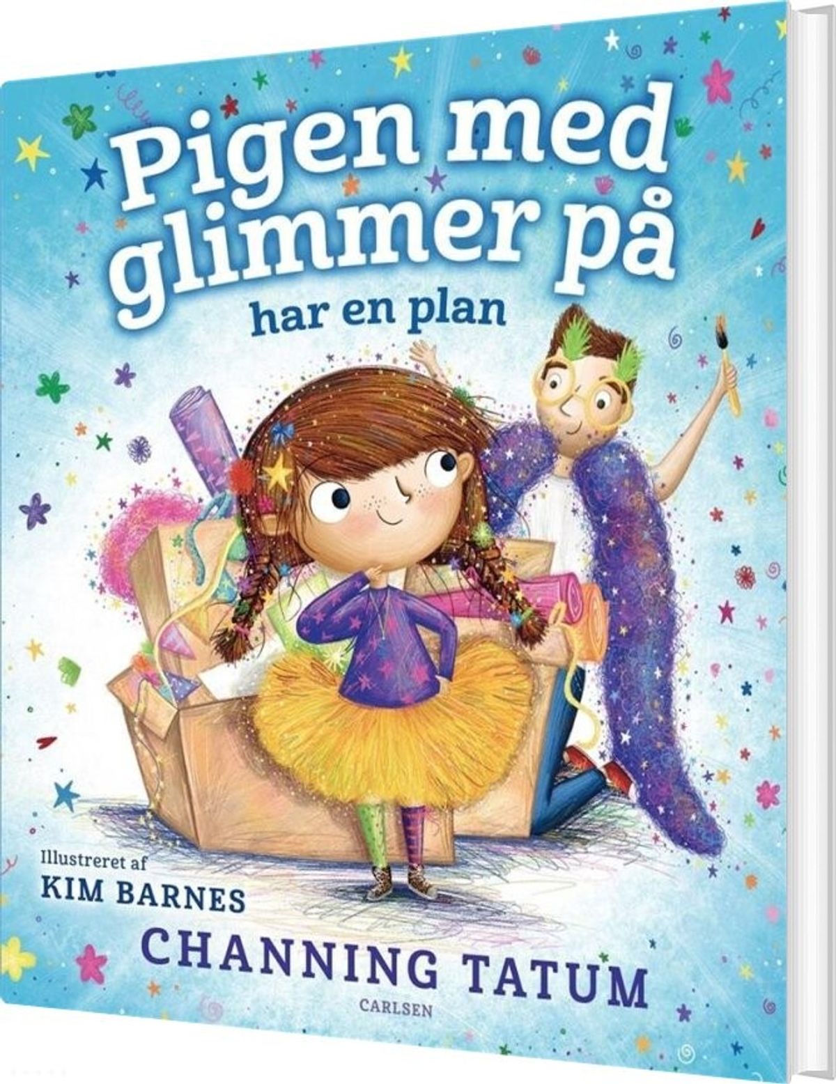 Pigen Med Glimmer På Har En Plan - Channing Tatum - Bog