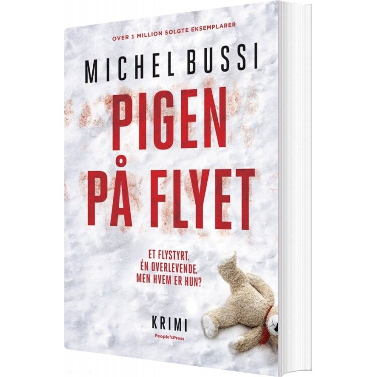 Pigen På Flyet - Michel Bussi - Bog