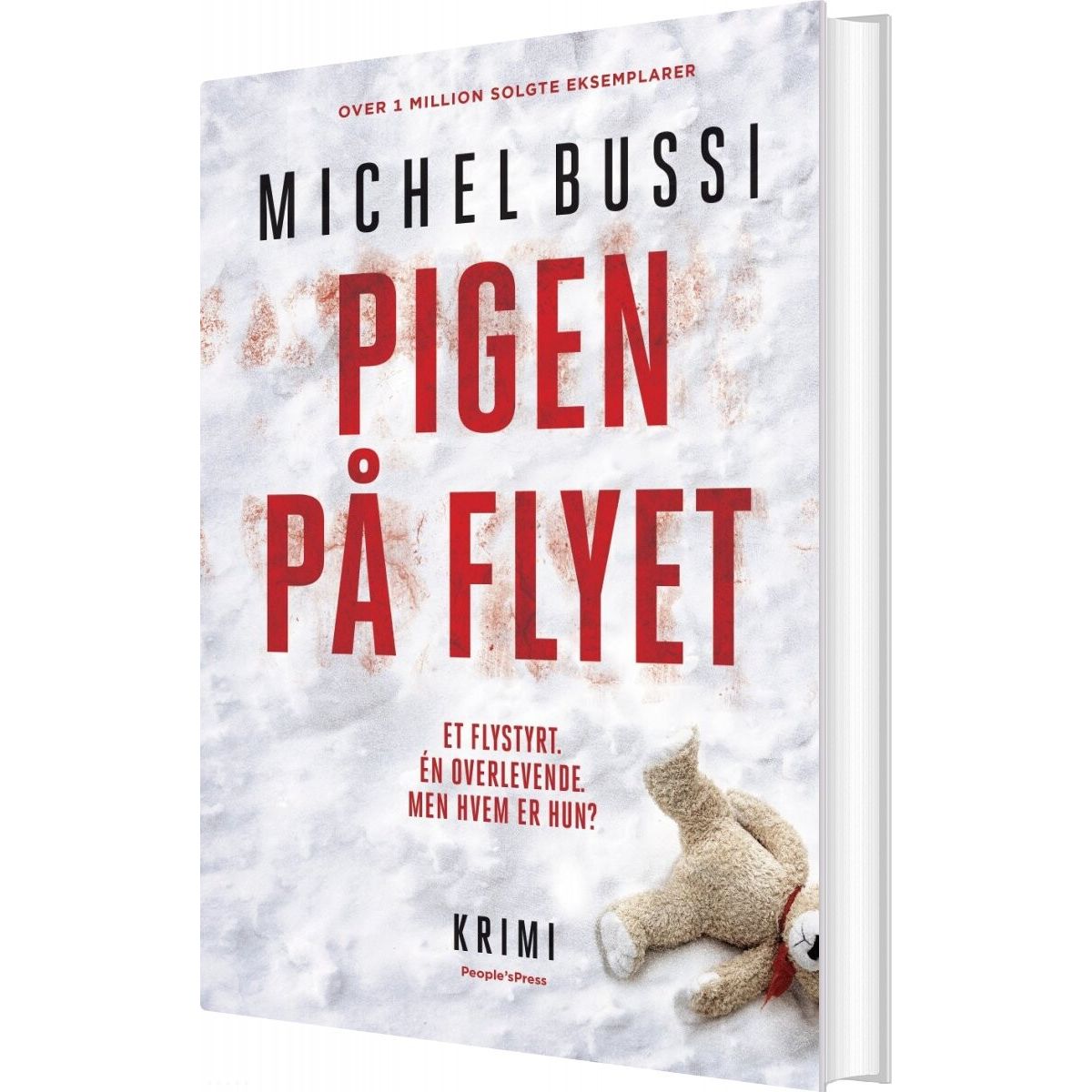 Pigen På Flyet - Michel Bussi - Bog