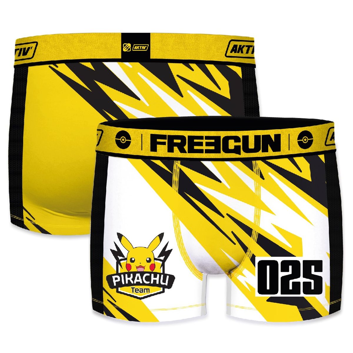 Pikachu Pokémon Active - Freegun Microfiber Boxershorts