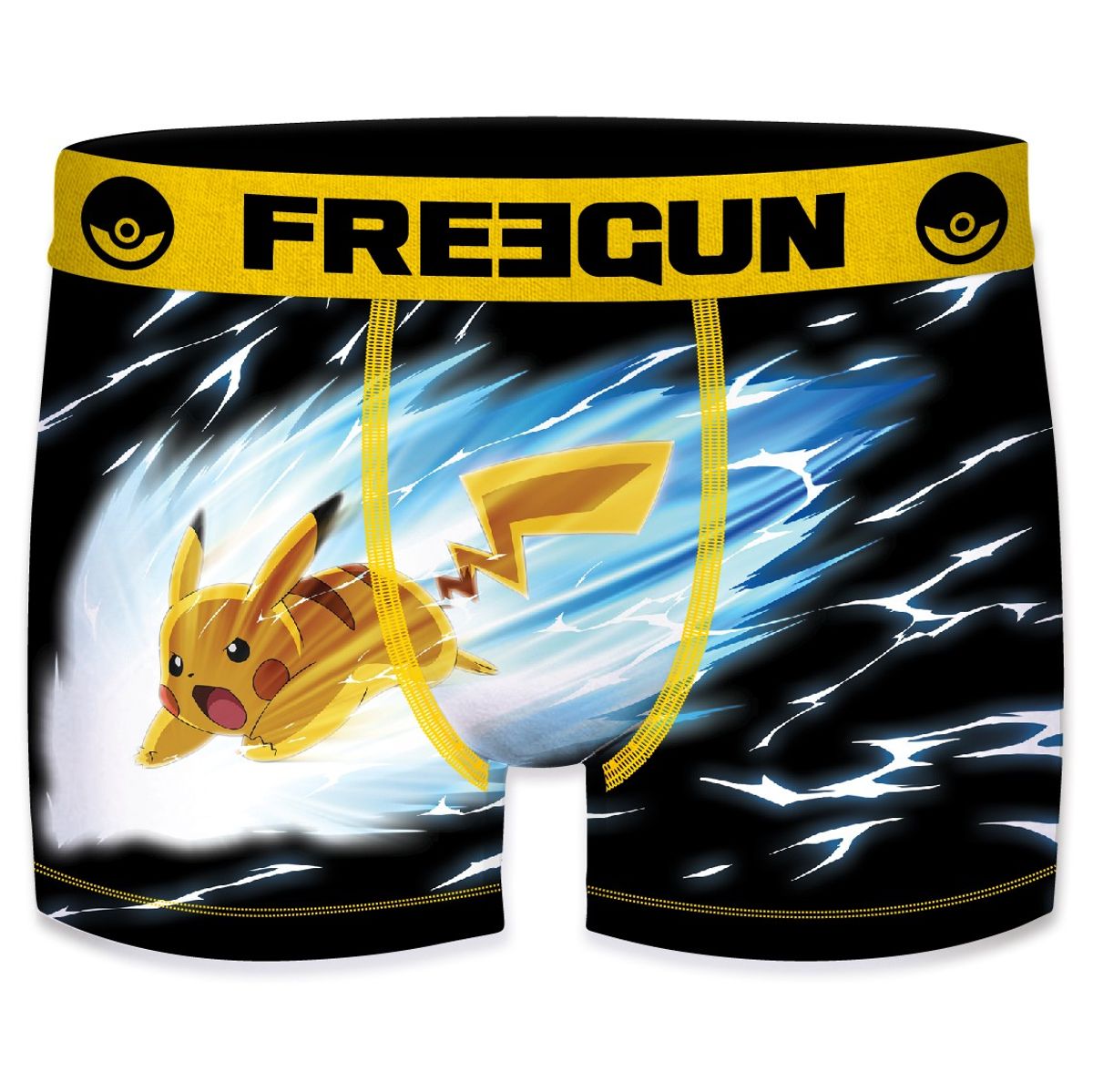 Pikachu Pokémon - Freegun Microfiber Boxershorts