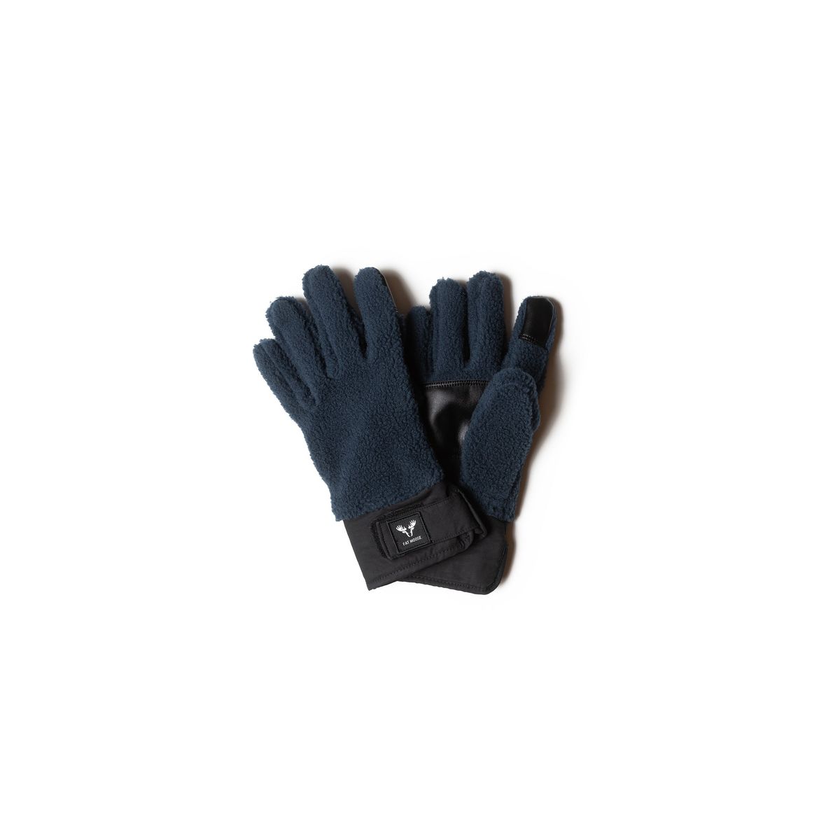 PILE GLOVES - Dark Navy