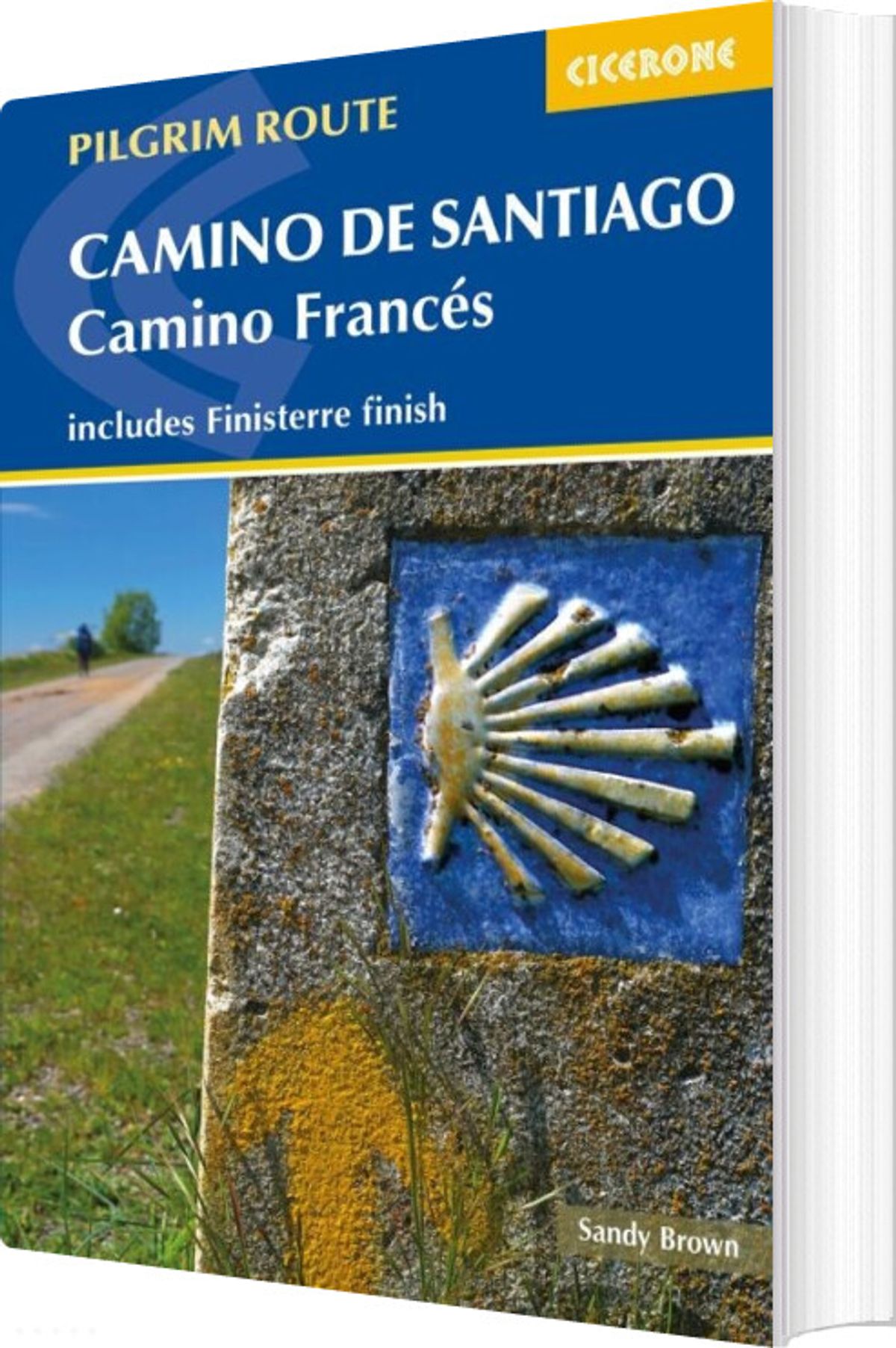 Pilgrim Route - Camino De Santiago - Camino Frances - Sandy Brown - English Book