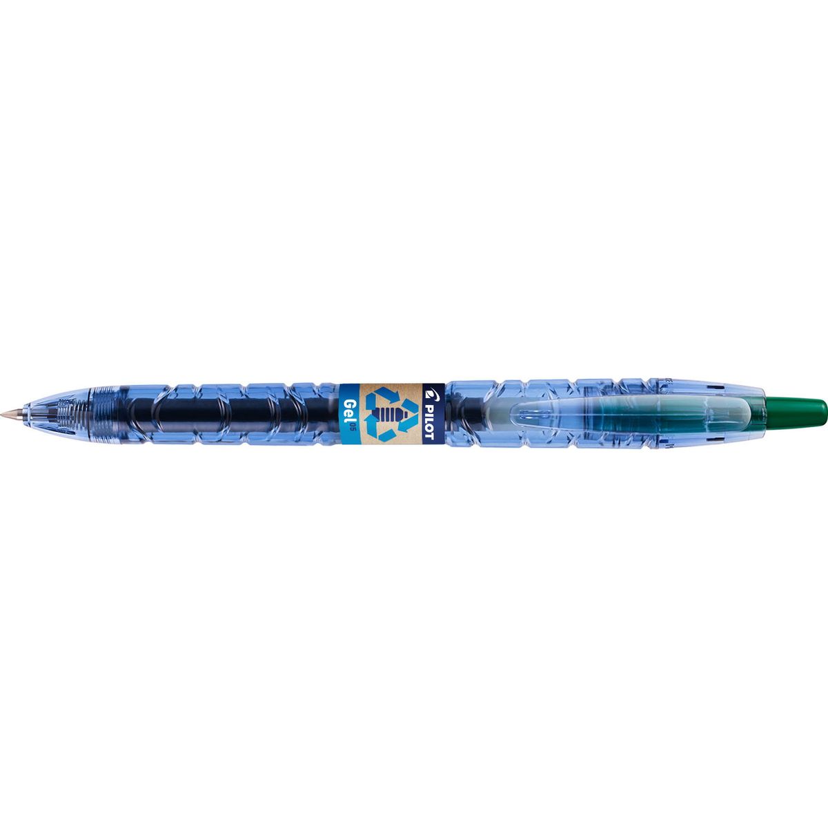 Pilot B2P gel kuglepen 0,5mm grøn