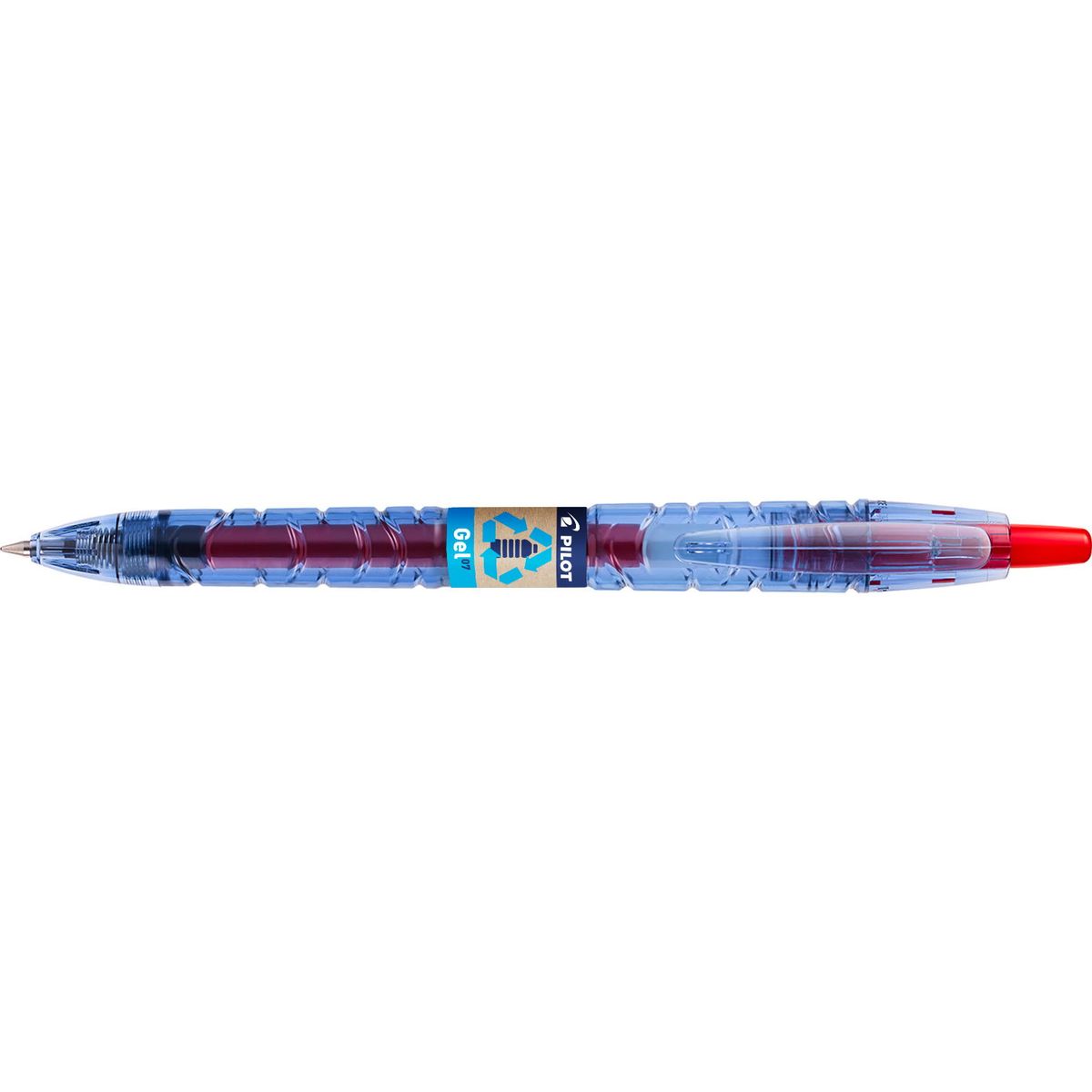 Pilot B2P gelpen rod Medium Spidsbredde: 0,7 mm