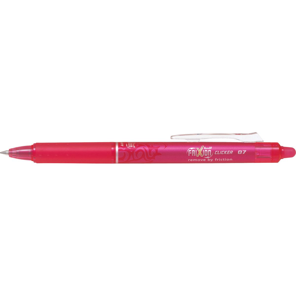 Pilot FriXion Clicker ballpen pink Medium