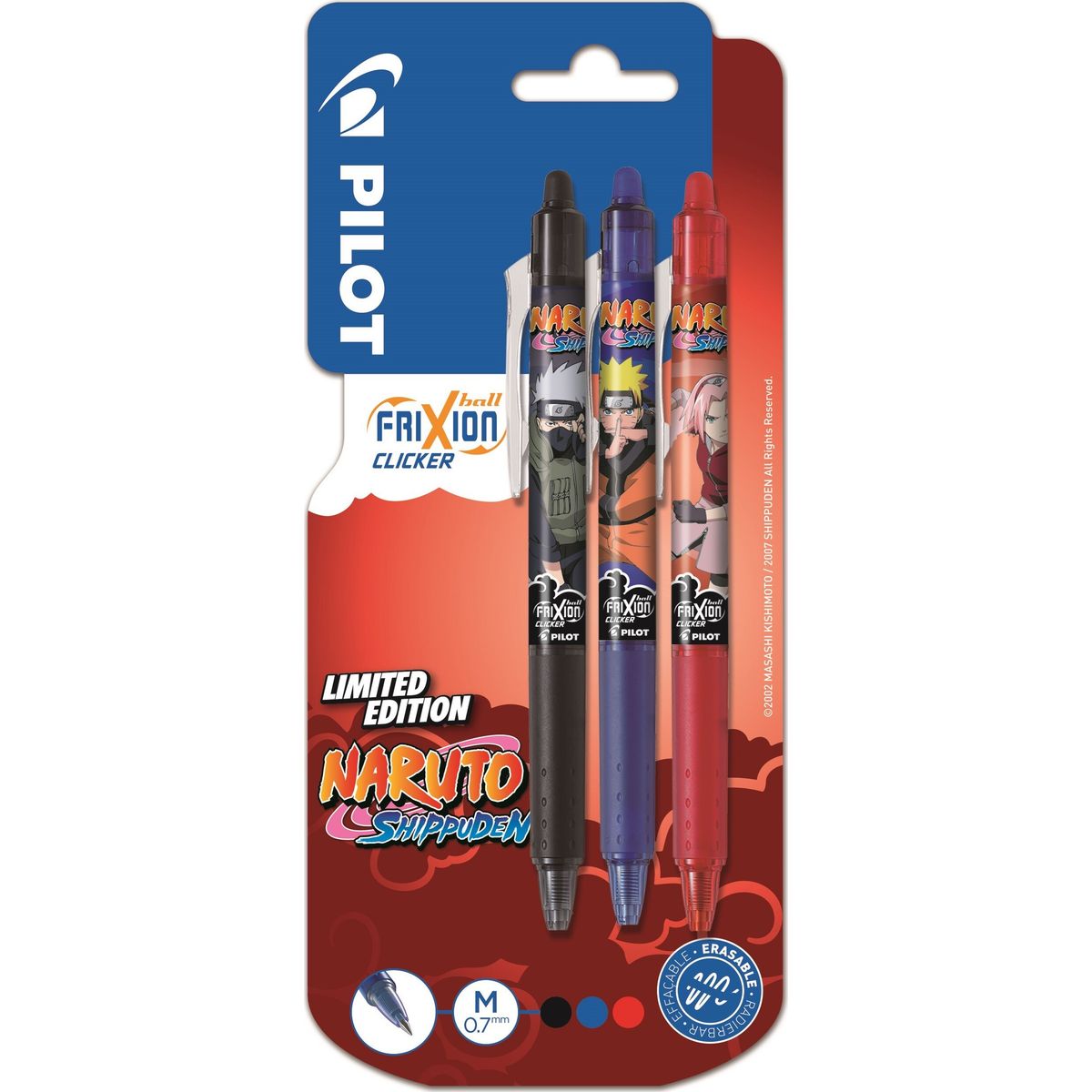 Pilot - Frixion Clicker W/click Naruto 0,7 Ass (3)