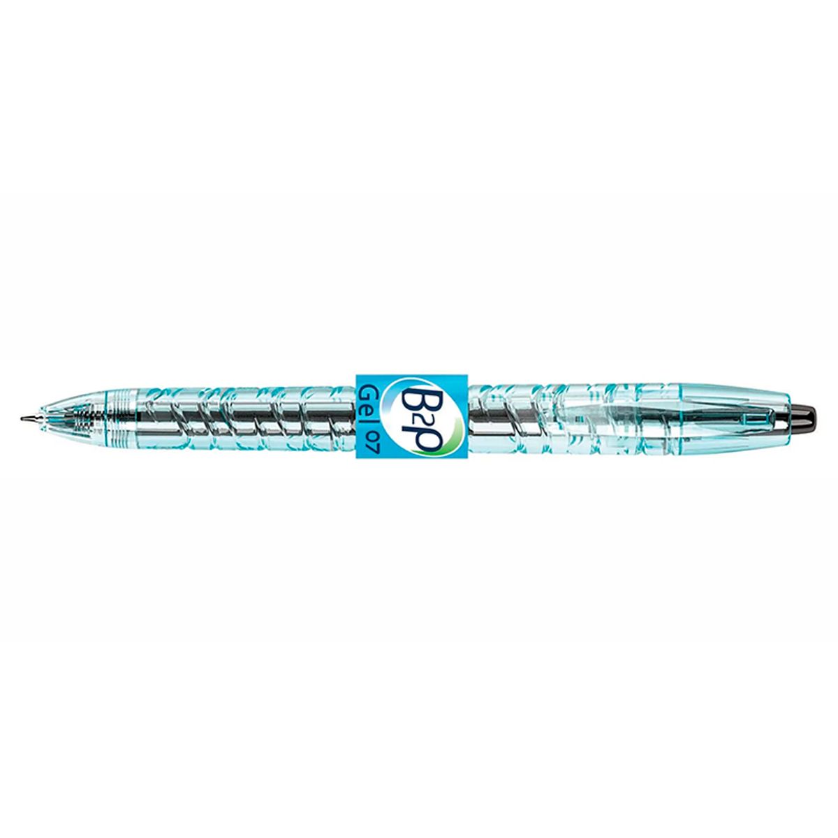 Pilot gelpen B2P-7 - Kuglepen 0,7 mm, Sort - 89,9% genanvendt plast