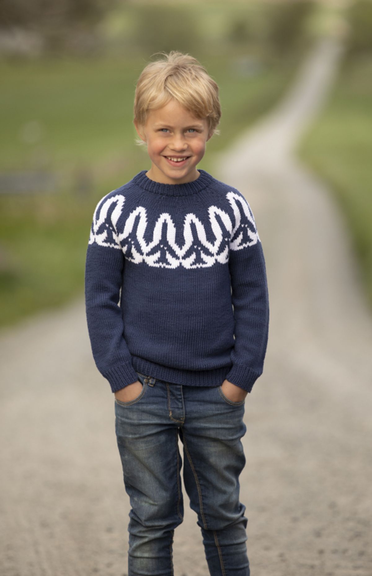 "Pilot" Genser - Viking Design 2019-2 Kit - 2-12 År - Viking Bamboo, fra Viking