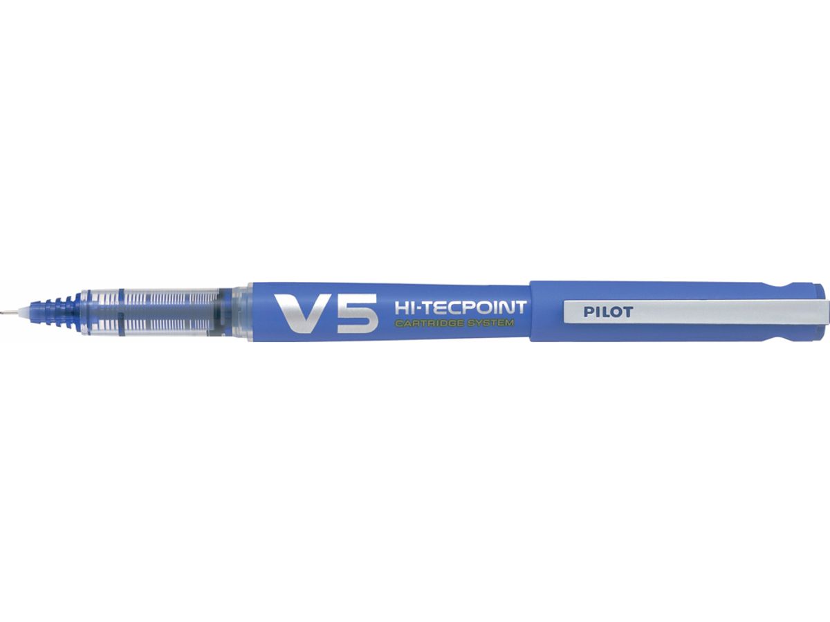 Pilot Hi-tecpoint V5 blå 10 stk