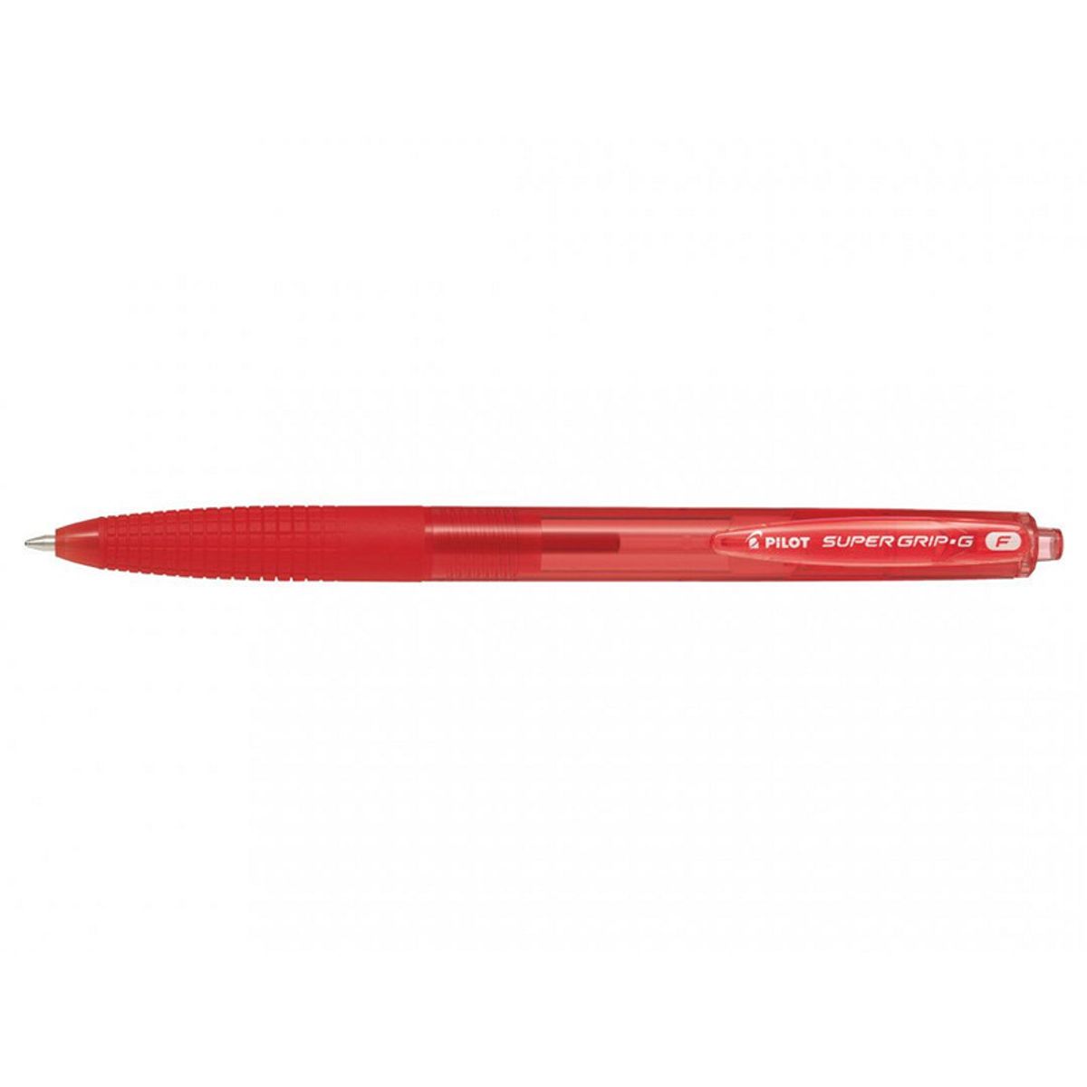 Pilot Super Grip G - Kuglepen - M - Rød - 0,27mm