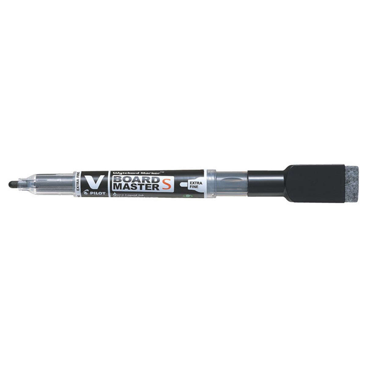 Pilot whiteboard marker, twin, magnet og visker