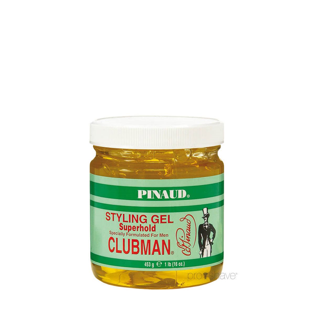 Pinaud Clubman Super Hold Styling Gel, 453 gr.