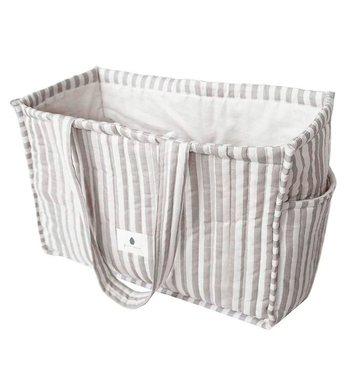 Pine Cone Shopper - Mommy - Mushroom Stripe