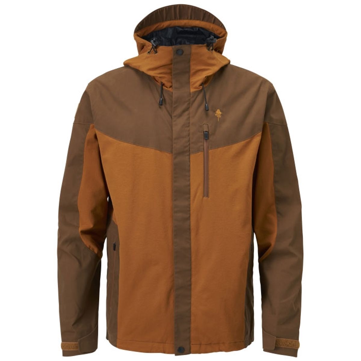 PineBrun Finnveden Hybrid Extreme Jacket Herre / Mænd-nougat/fudge-2XL - Jakker