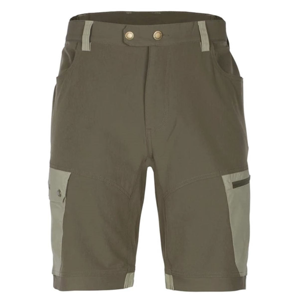 PineBrun Finnveden Trail Hybrid Shorts-earth Brun/l.Khaki-54 - Shorts