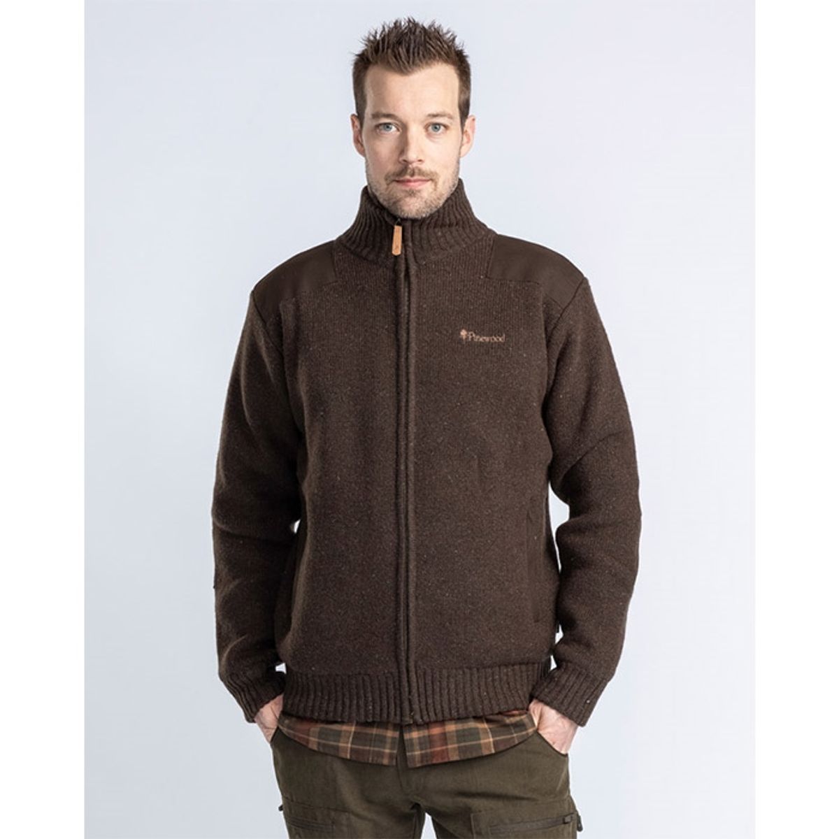 PineBrun Hurricane Full Zip cardigan m/vindstopper-3XL - Trøjer