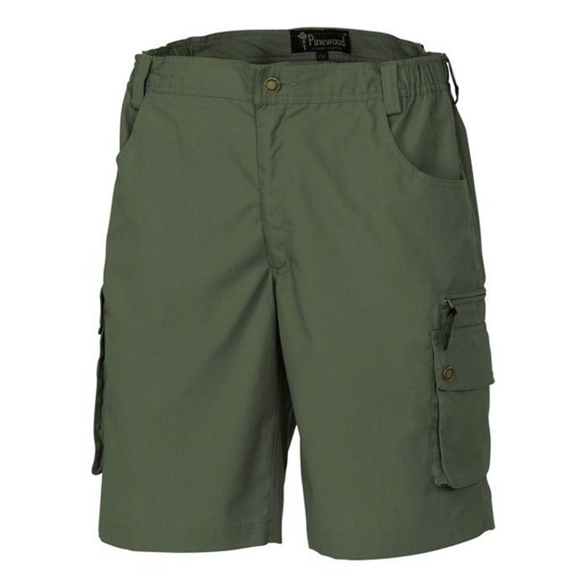 PineBrun Vildmark Shorts-Grøn-50 - Shorts