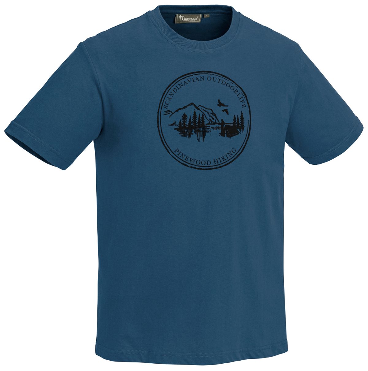 Pinewood Camp T-Shirt Blå XL