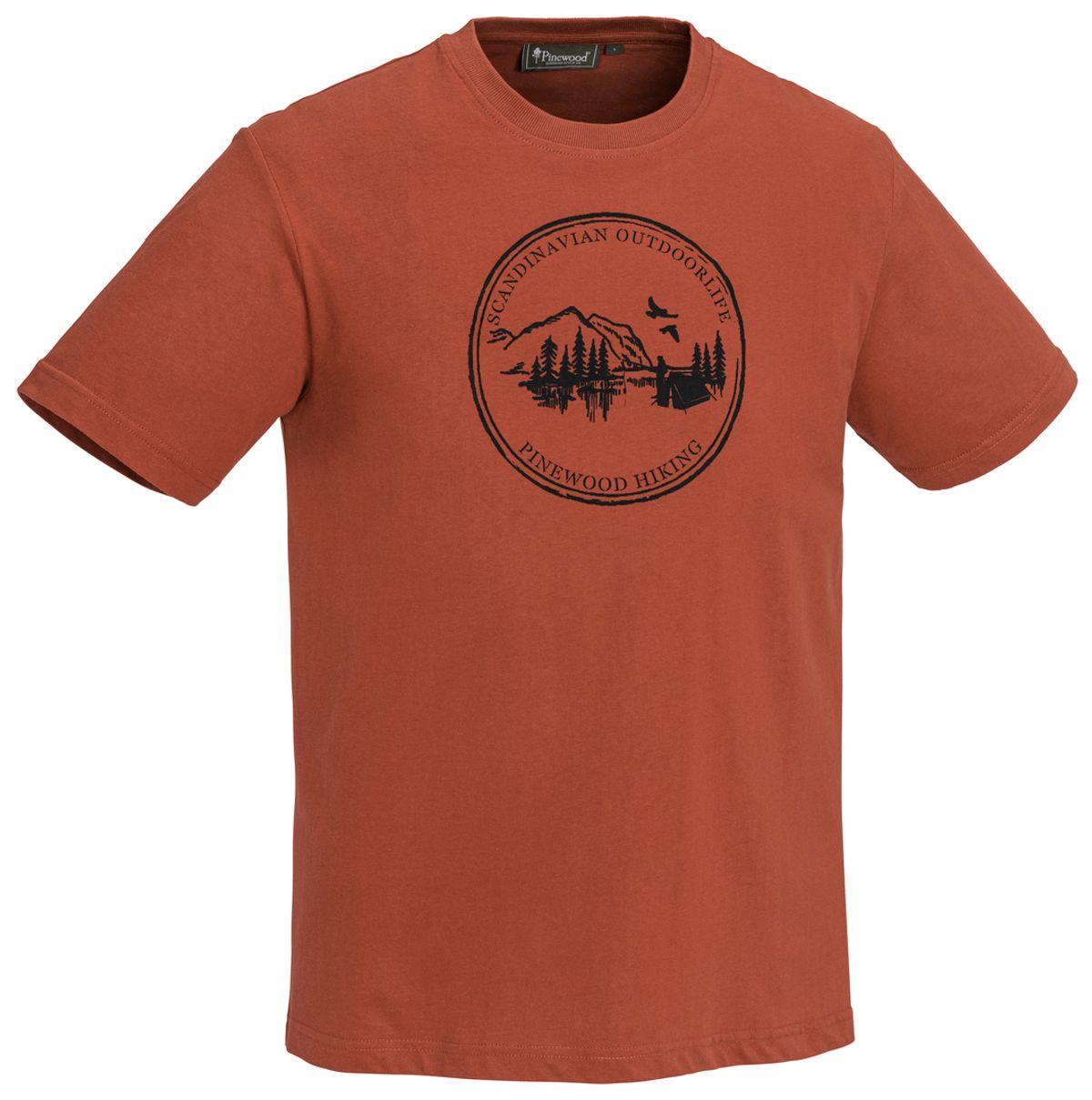 Pinewood Camp T-Shirt Terracotta XXL