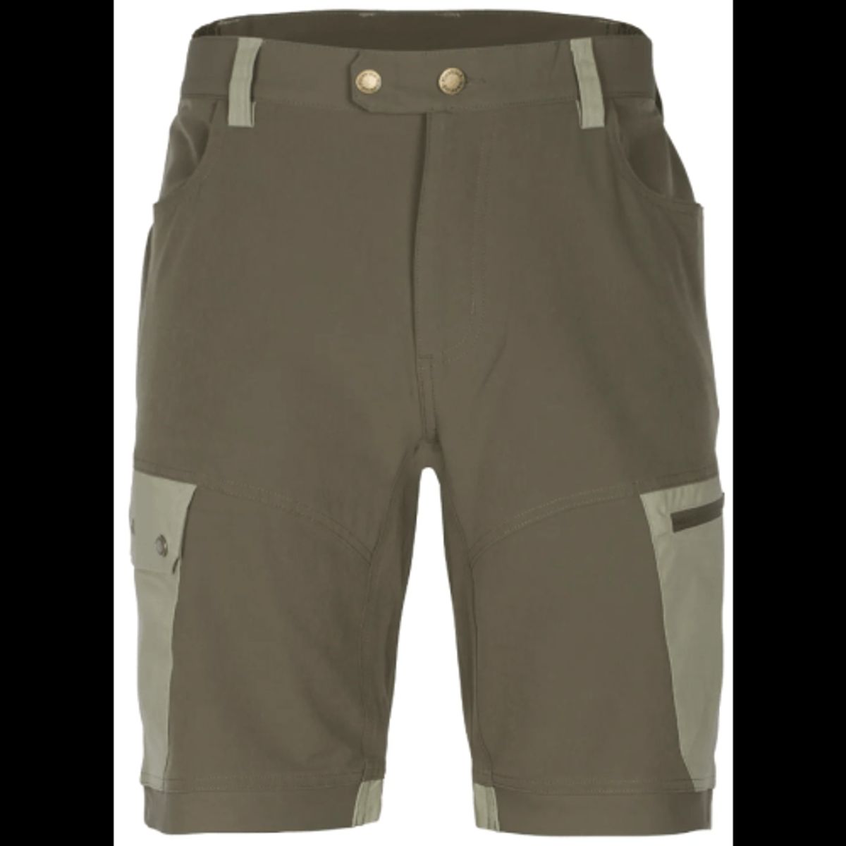 Pinewood Finnveden Trail Hybrid Shorts Earth Brown/L. Khaki