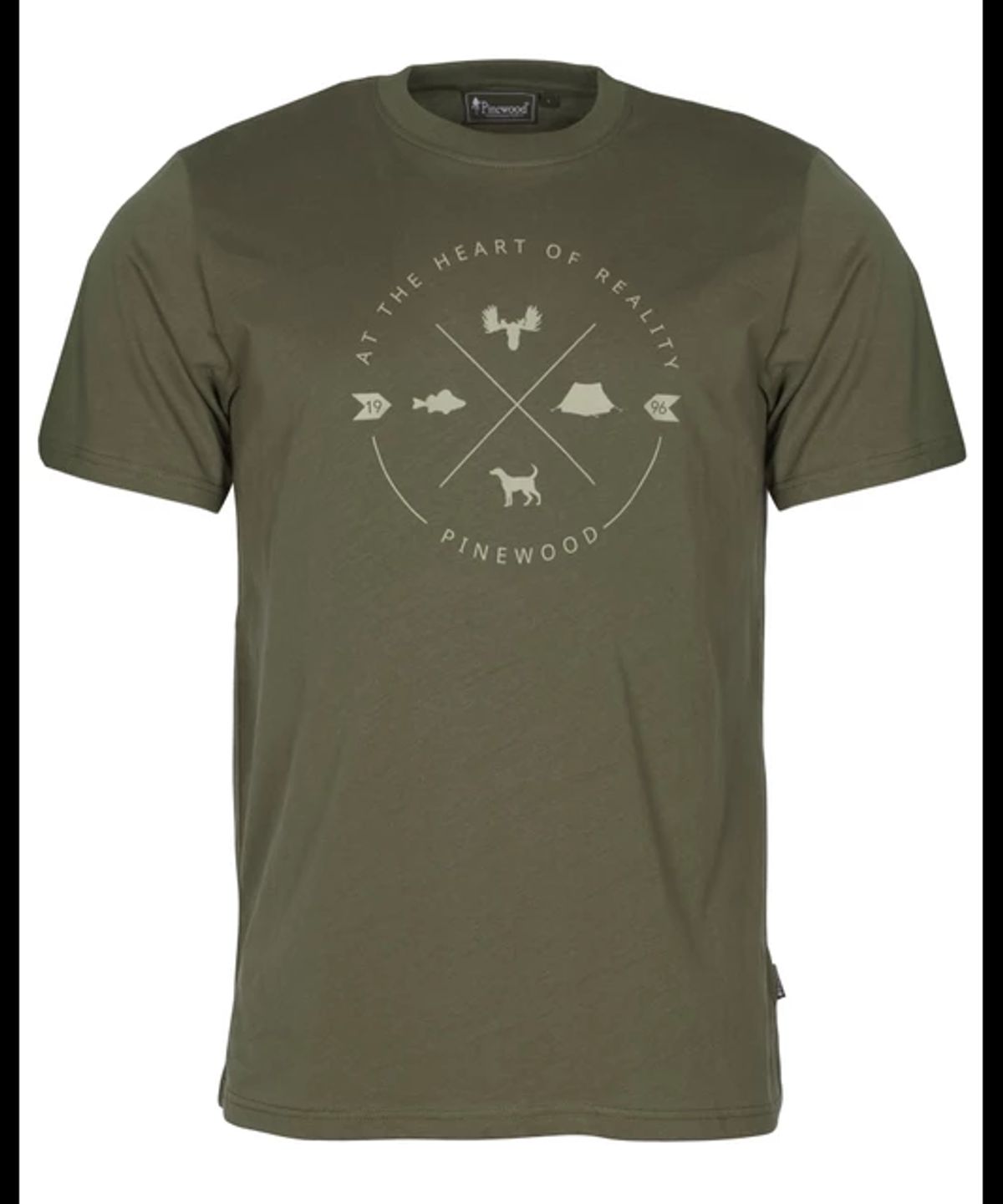 Pinewood Finnveden Trail T-shirt Olive L