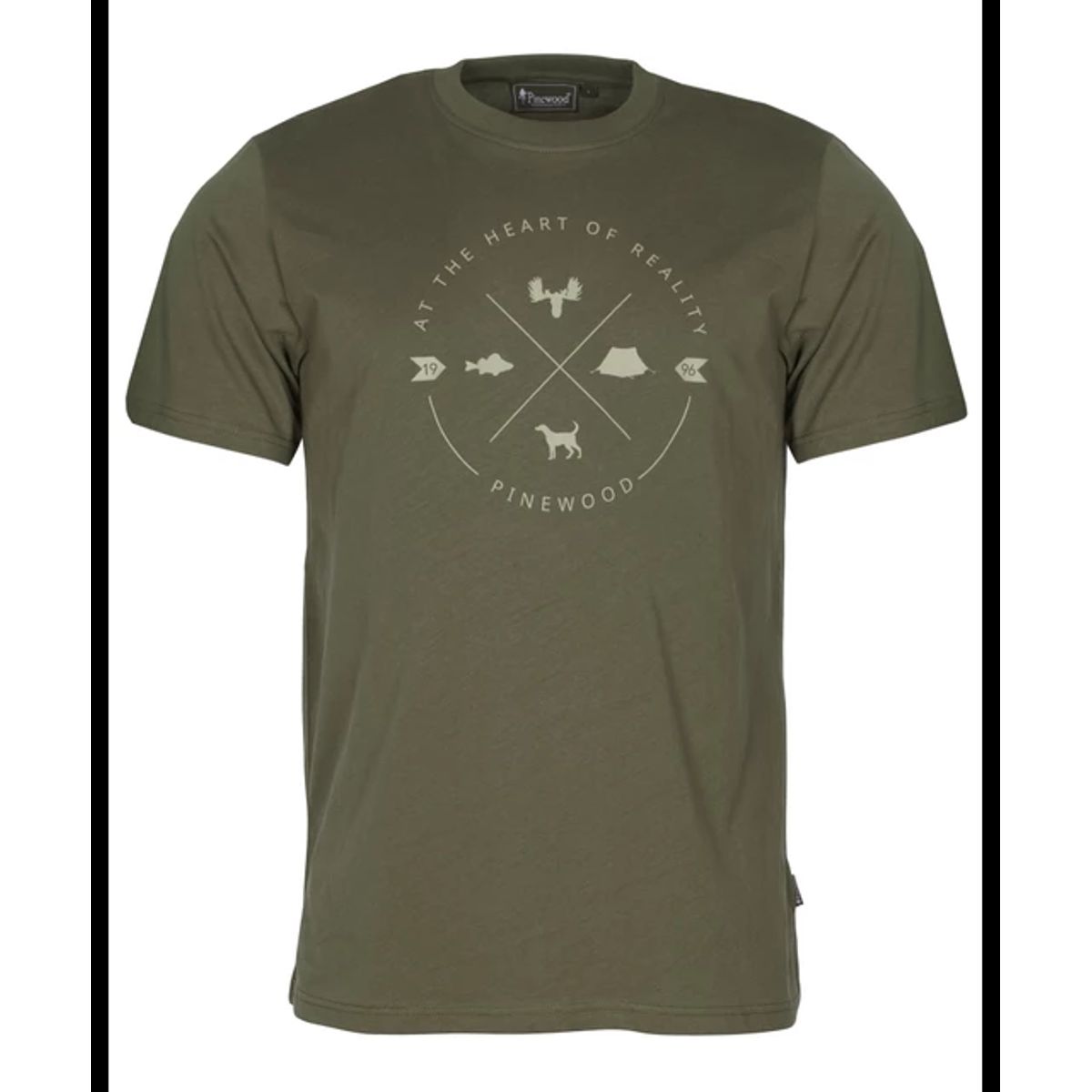 Pinewood Finnveden Trail T-shirt Olive XXL