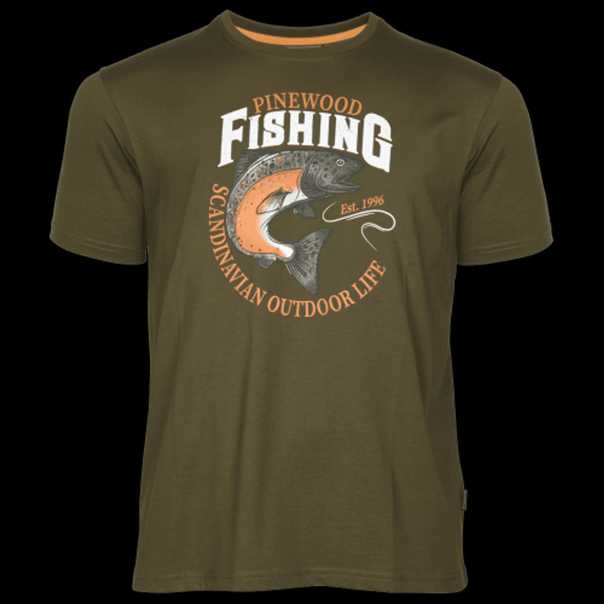 Pinewood Fish T-Shirt Green