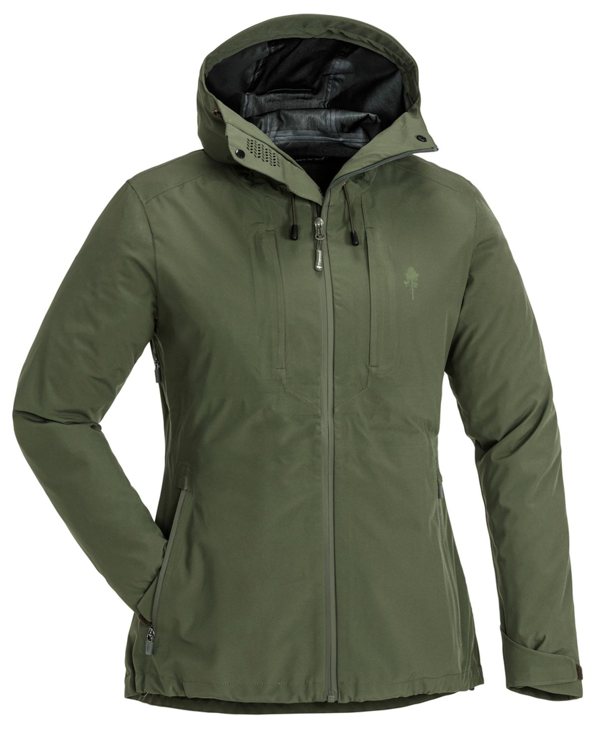 Pinewood Telluz Dame Jakke Moss Green L